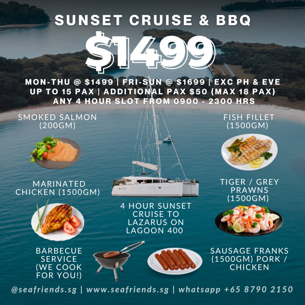 15 pax yacht bbq promo