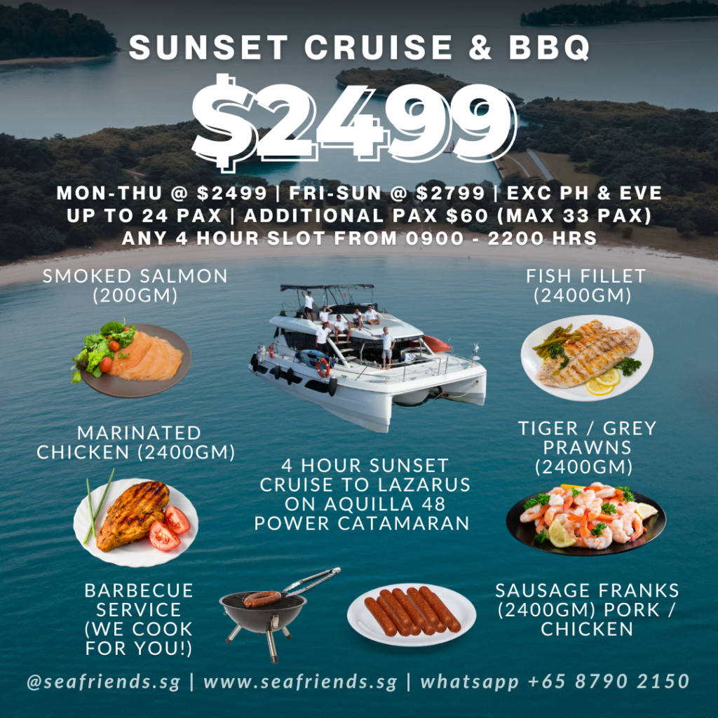 24 pax yacht bbq promo